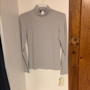 Elegant Gray Women's Top